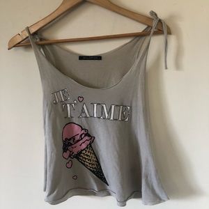 Wildfox Je T’amie Ice Cream Top (Beyoncé Style)